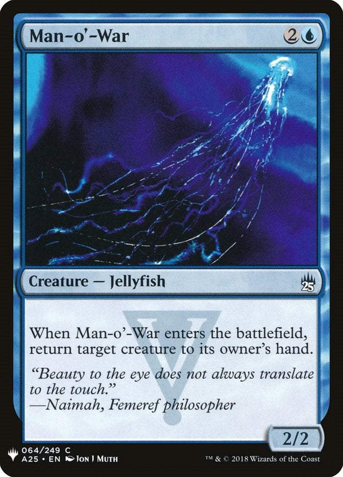 Image for Man-o'-War (A25) (64) [The List Reprints]