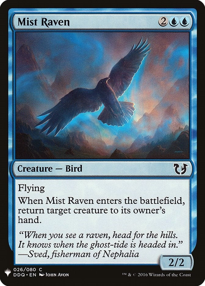 Image for Mist Raven (26) [The List Reprints]
