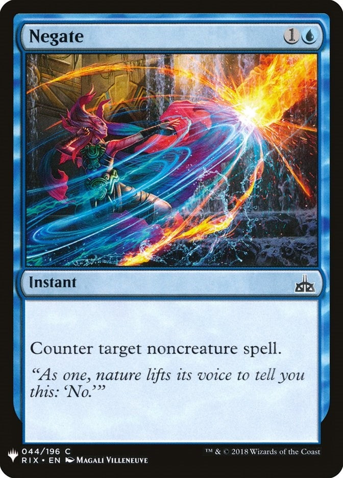 Image for Negate (RIX) (44) [The List Reprints]