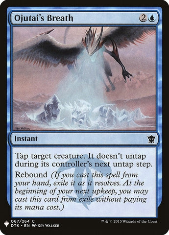 Image for Ojutai's Breath (67) [The List Reprints]
