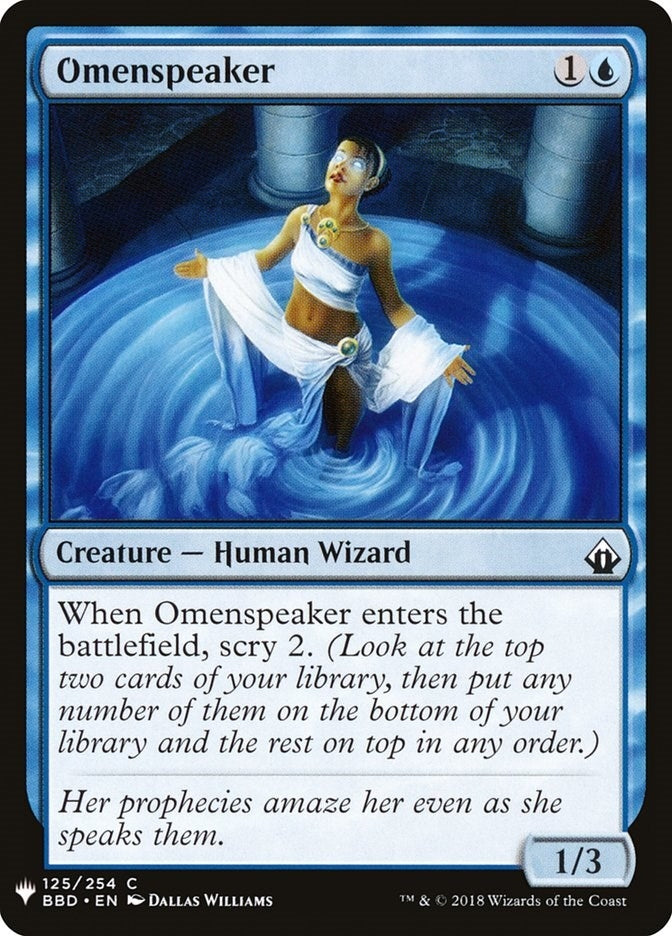 Image for Omenspeaker (125) [The List Reprints]