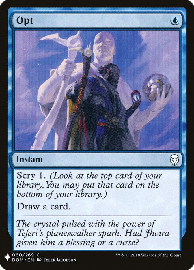 Image for Opt (60) [The List Reprints]