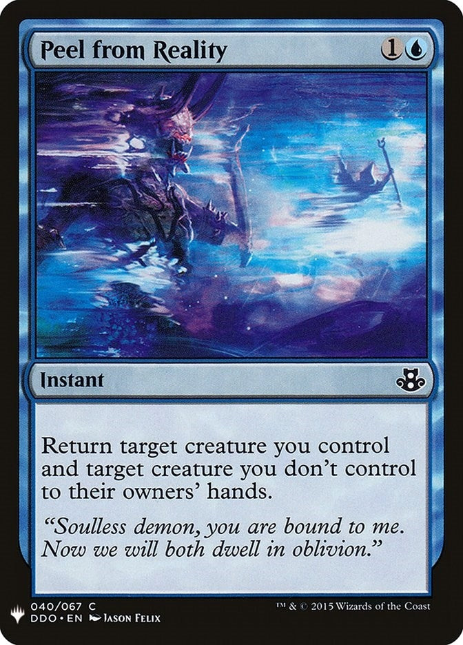 Image for Peel from Reality (40) [The List Reprints]