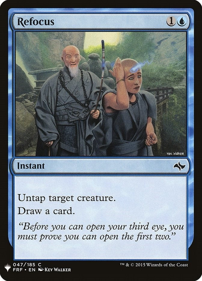 Image for Refocus (47) [The List Reprints]