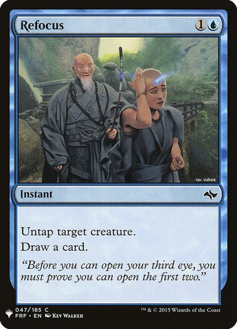 Image for Refocus (47) [The List Reprints]