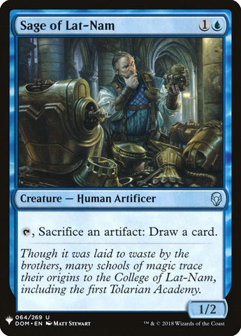 Image for Sage of Lat-Nam (64) [The List Reprints]