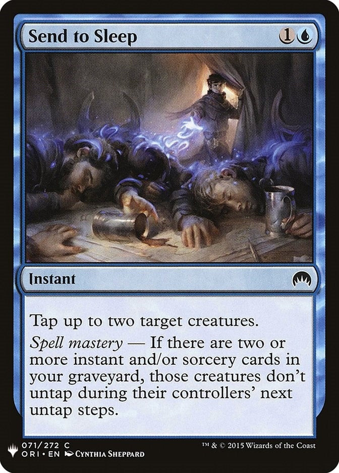 Image for Send to Sleep (71) [The List Reprints]