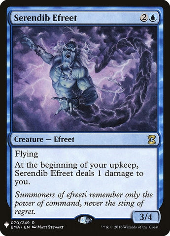 Image for Serendib Efreet (70) [The List Reprints]