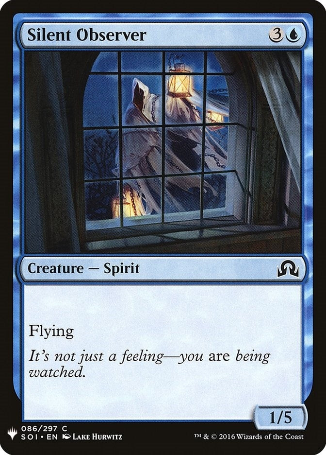 Image for Silent Observer (86) [The List Reprints]