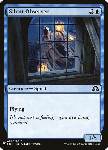 Image for Silent Observer (86) [The List Reprints]