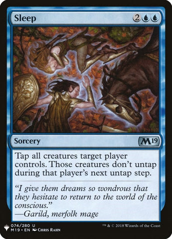 Image for Sleep (M19) (74) [The List Reprints]