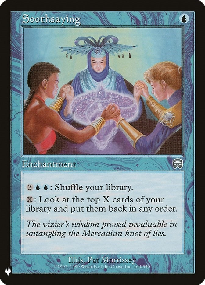 Image for Soothsaying (104) [The List Reprints]