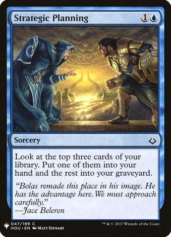 Image for Strategic Planning (47) [The List Reprints]