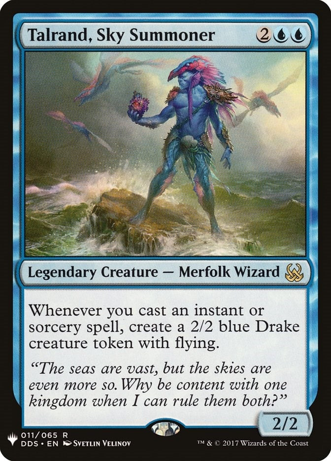 Image for Talrand, Sky Summoner (11) [The List Reprints]