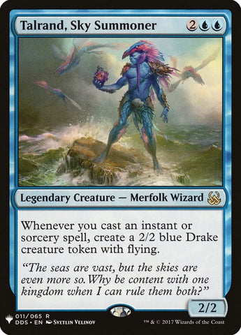 Image for Talrand, Sky Summoner (11) [The List Reprints]