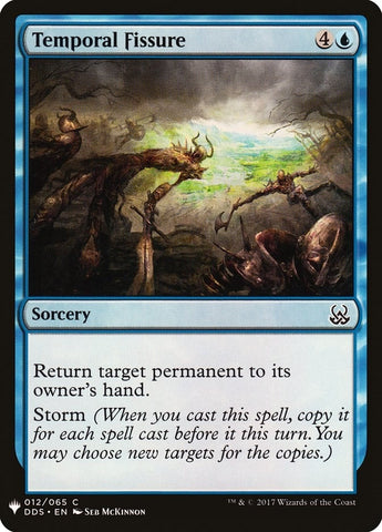 Image for Temporal Fissure (12) [The List Reprints]
