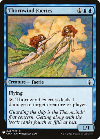 Image for Thornwind Faeries (42) [The List Reprints]