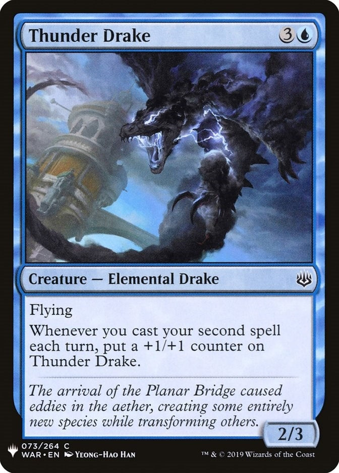 Image for Thunder Drake (73) [The List Reprints]