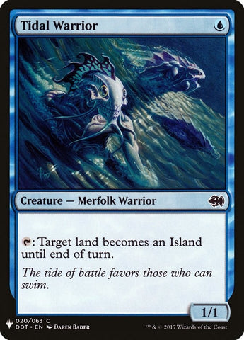 Image for Tidal Warrior (20) [The List Reprints]