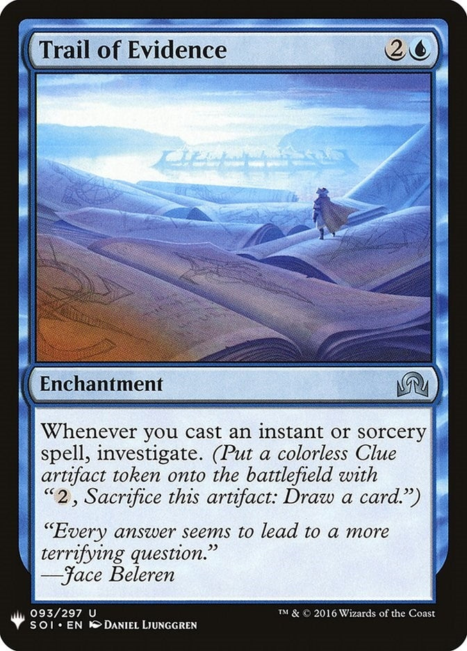 Image for Trail of Evidence (93) [The List Reprints]
