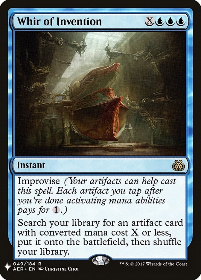 Image for Whir of Invention (49) [The List Reprints]