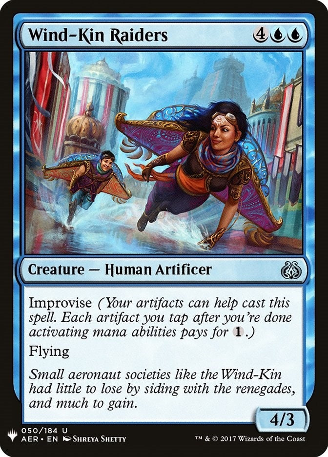 Image for Wind-Kin Raiders (50) [The List Reprints]