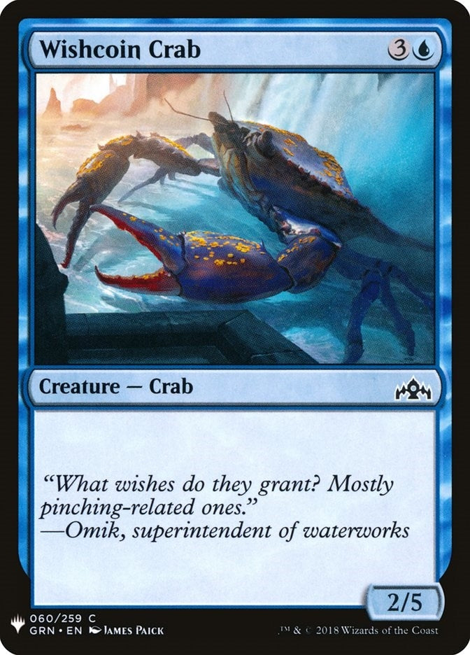 Image for Wishcoin Crab (60) [The List Reprints]