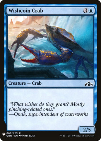Image for Wishcoin Crab (60) [The List Reprints]