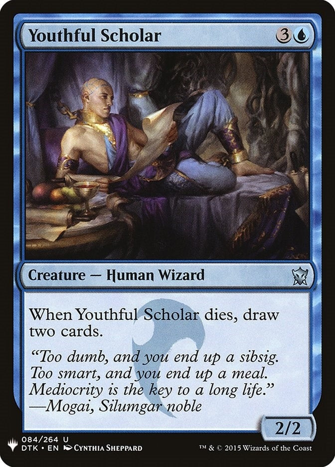 Image for Youthful Scholar (84) [The List Reprints]