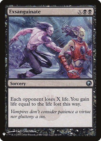 Image for Exsanguinate (61) [The List Reprints]