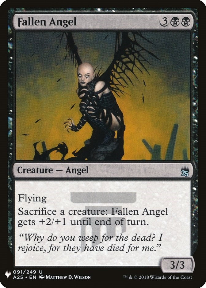 Image for Fallen Angel (91) [The List Reprints]