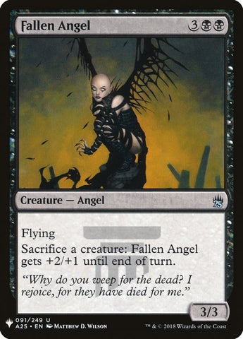 Image for Fallen Angel (91) [The List Reprints]
