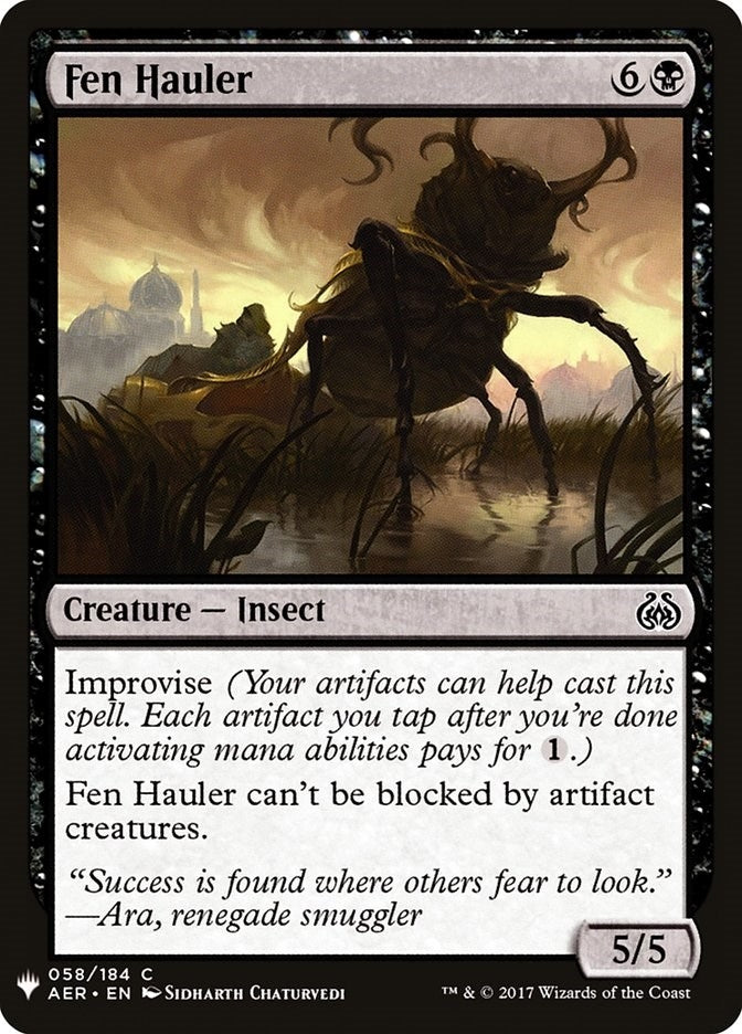 Image for Fen Hauler (58) [The List Reprints]