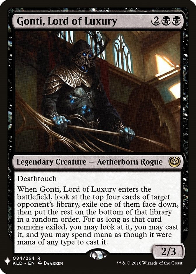 Image for Gonti, Lord of Luxury (84) [The List Reprints]
