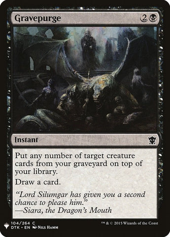 Image for Gravepurge (104) [The List Reprints]