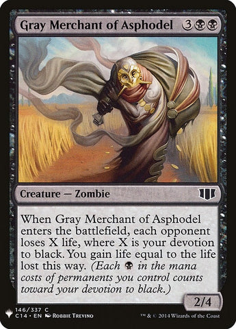 Image for Gray Merchant of Asphodel (146) [The List Reprints]