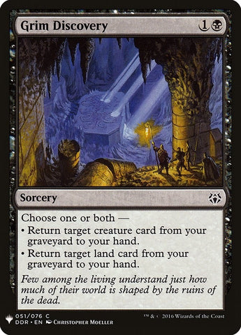 Image for Grim Discovery (51) [The List Reprints]