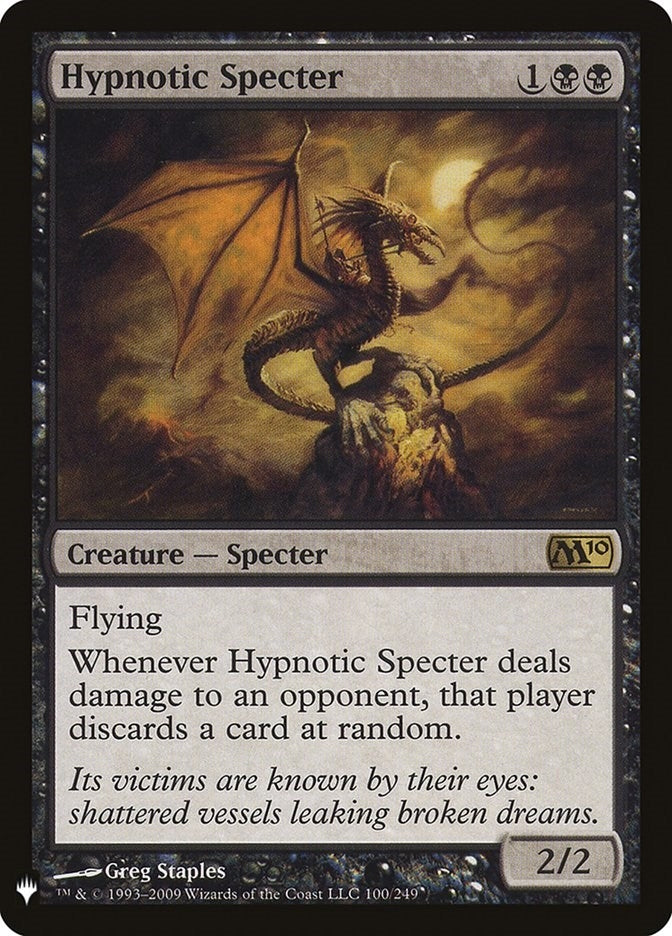 Image for Hypnotic Specter (100) [The List Reprints]