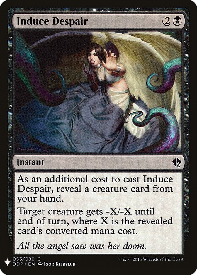 Image for Induce Despair (53) [The List Reprints]