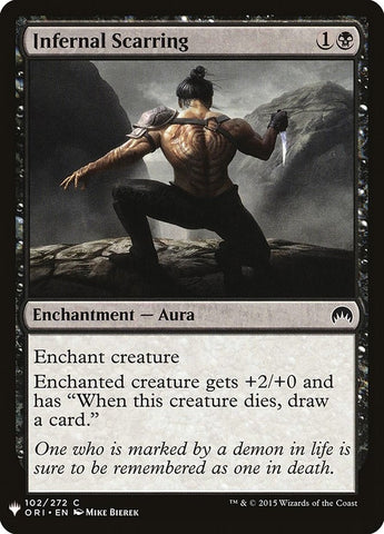 Image for Infernal Scarring (102) [The List Reprints]