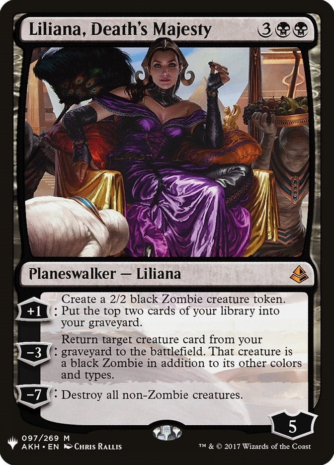 Image for Liliana, Death's Majesty (97) [The List Reprints]