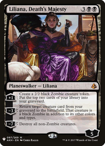 Image for Liliana, Death's Majesty (97) [The List Reprints]