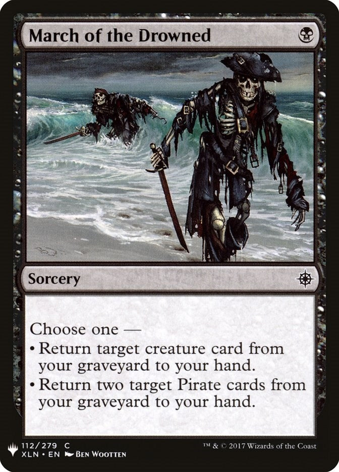 Image for March of the Drowned (112) [The List Reprints]