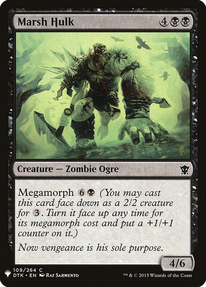 Image for Marsh Hulk (109) [The List Reprints]
