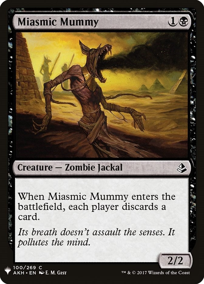Image for Miasmic Mummy (100) [The List Reprints]