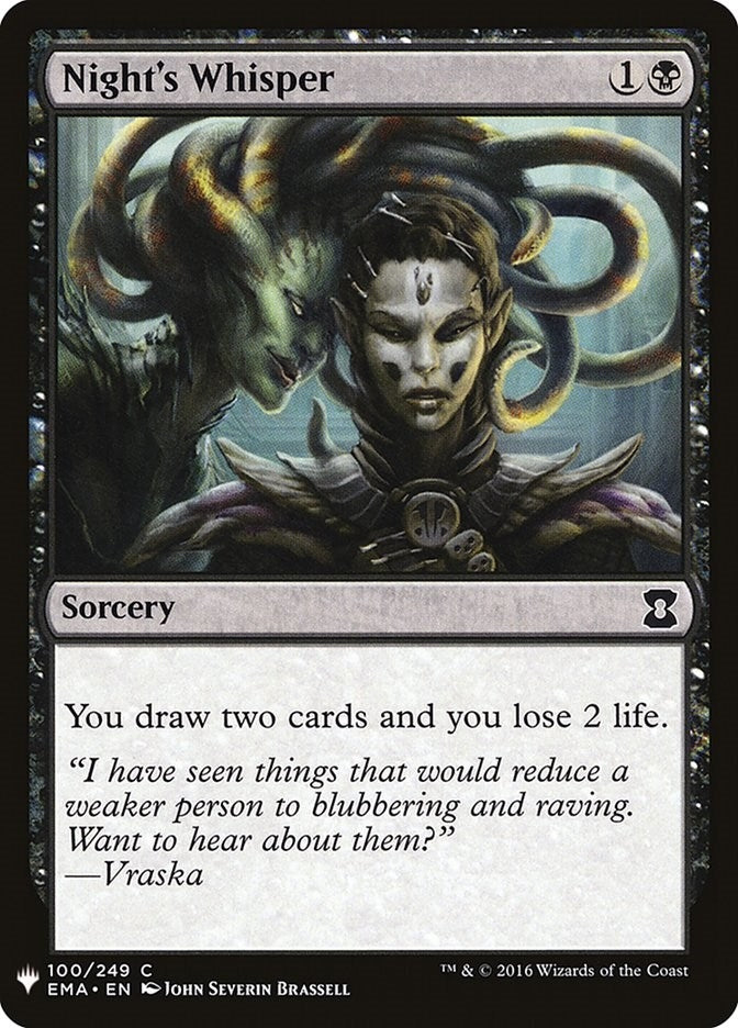 Image for Night's Whisper (100) [The List Reprints]