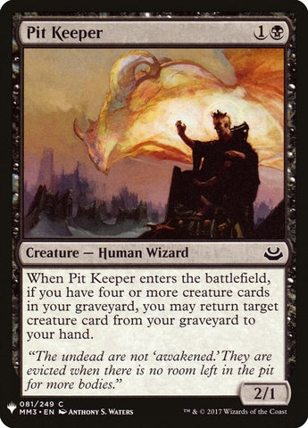 Image for Pit Keeper (81) [The List Reprints]
