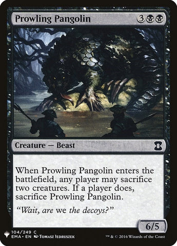 Image for Prowling Pangolin (104) [The List Reprints]