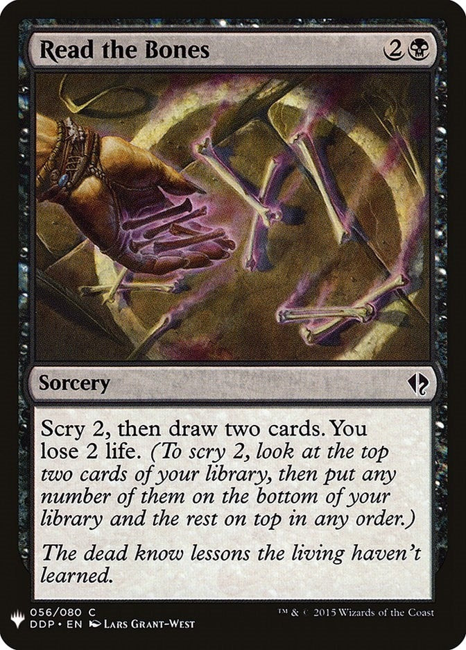Image for Read the Bones (56) [The List Reprints]