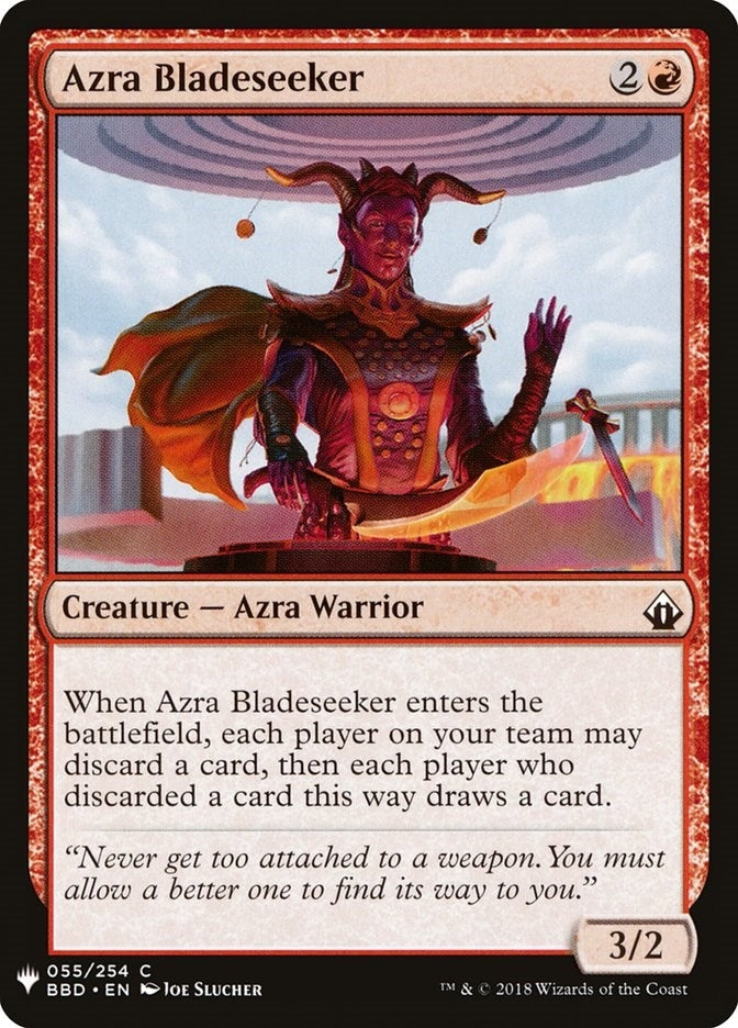 Image for Azra Bladeseeker (55) [The List Reprints]